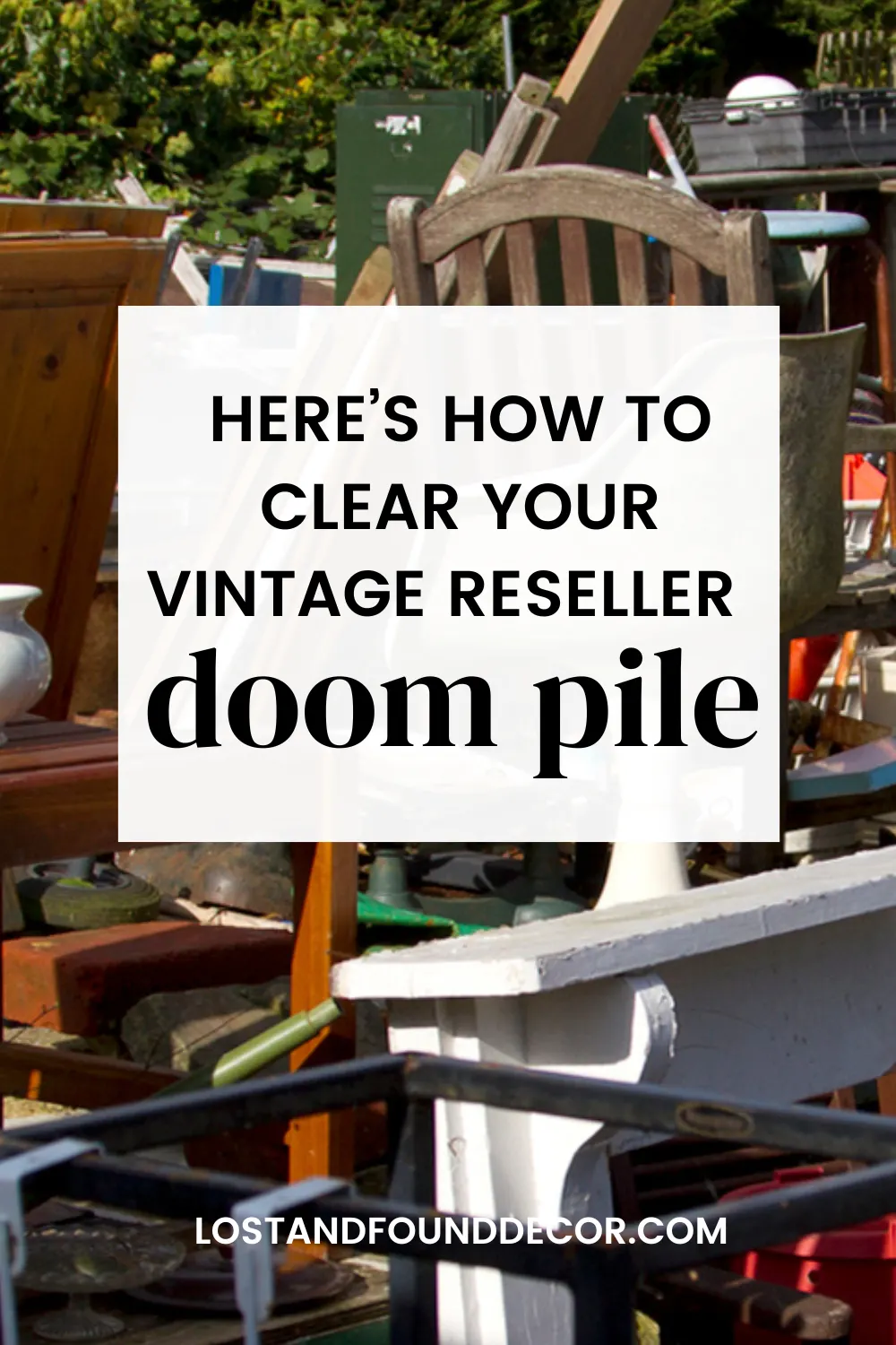 vintage reseller doom pile