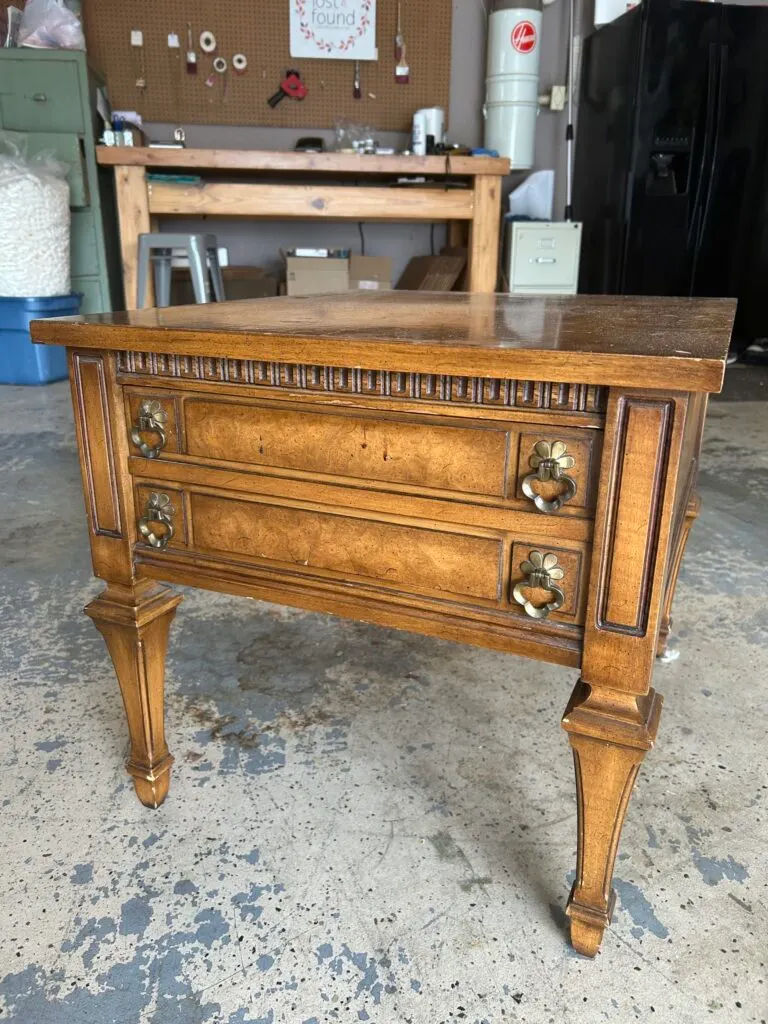 old side table