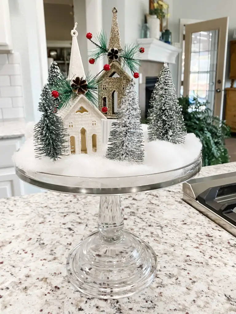 diy christmas mini village