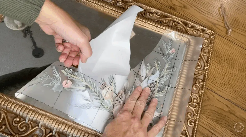 applying a transfer to a mirror