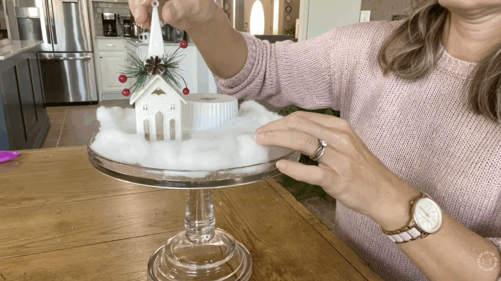 mini christmas village