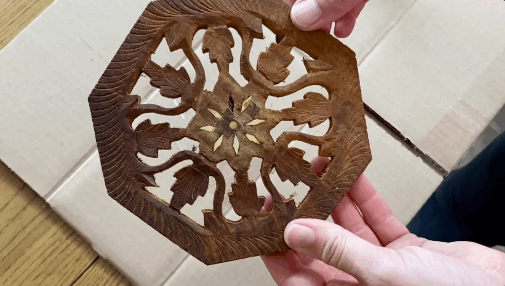 wooden trivet
