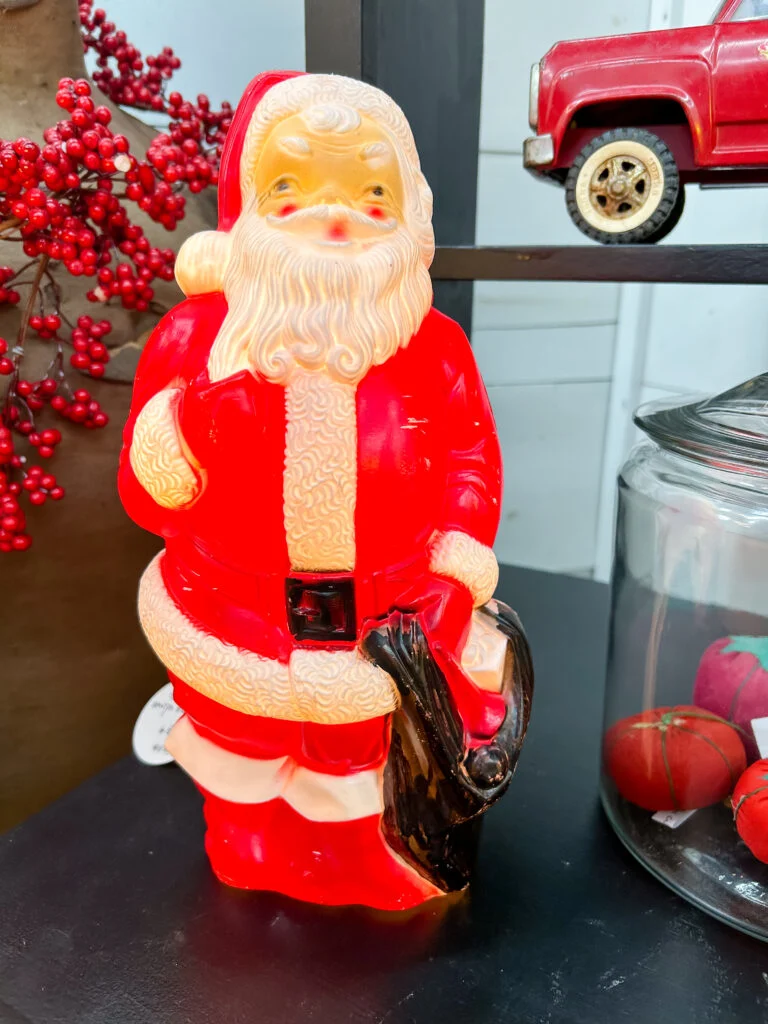 santa blow mold