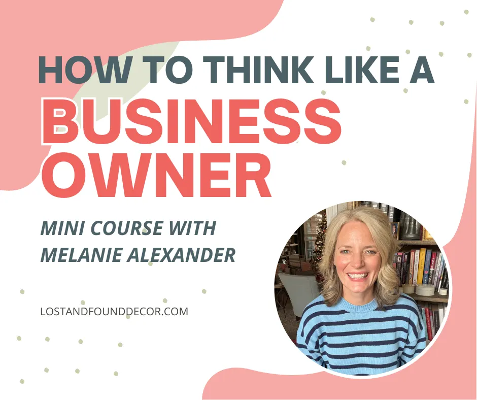 promo for how to think like a business owner course