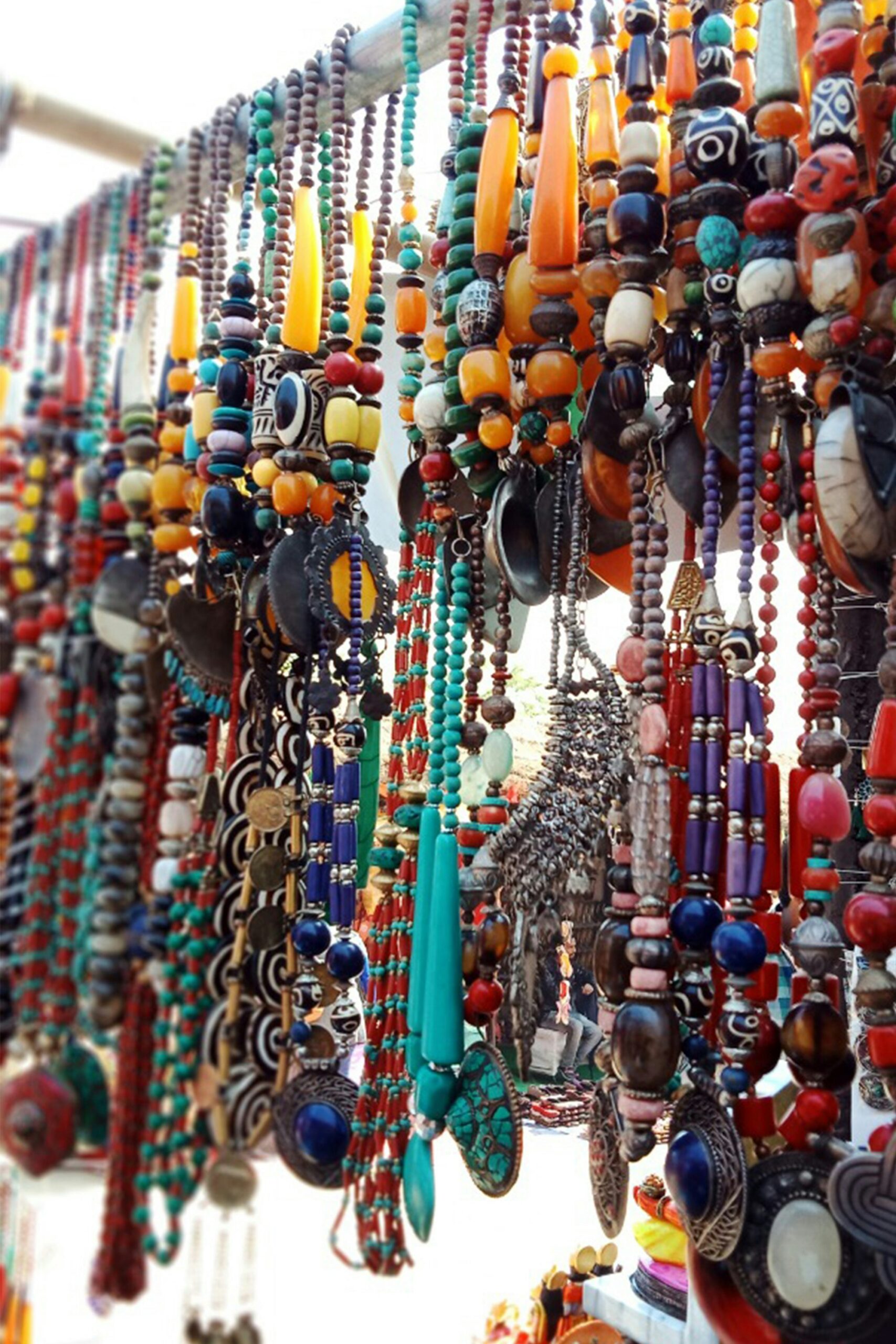 beaded necklaces